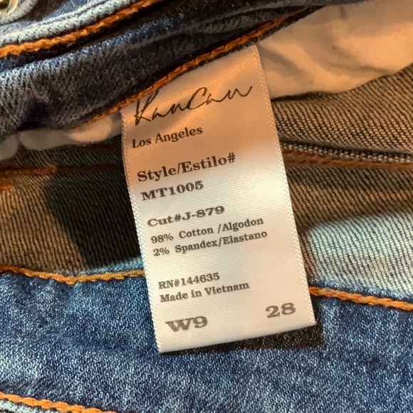 Women’s Distressed Kancan Denim skinny jeans - Picture 7 of 7